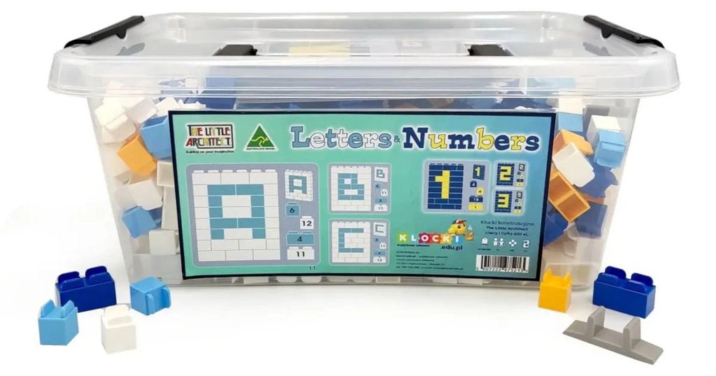 Little Architect: Bloques de construcción con letras y Imagen del producto 