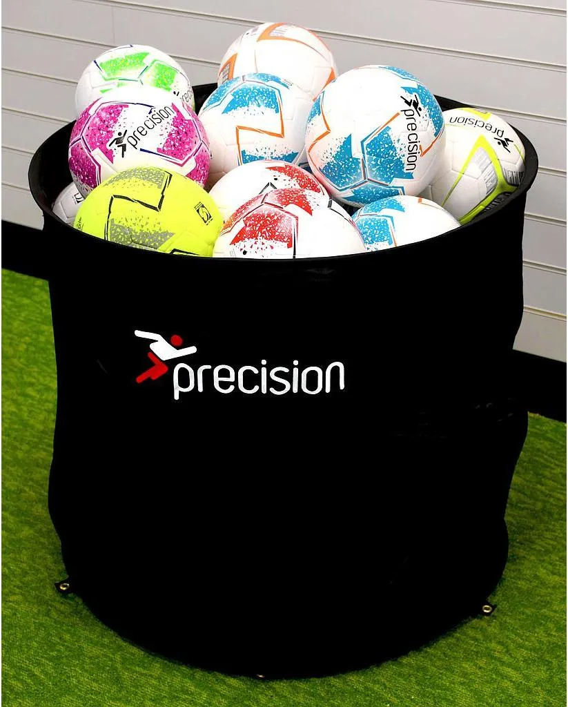 Precision Bac à balles Panier de rangement noir 80x75cm pour ballons