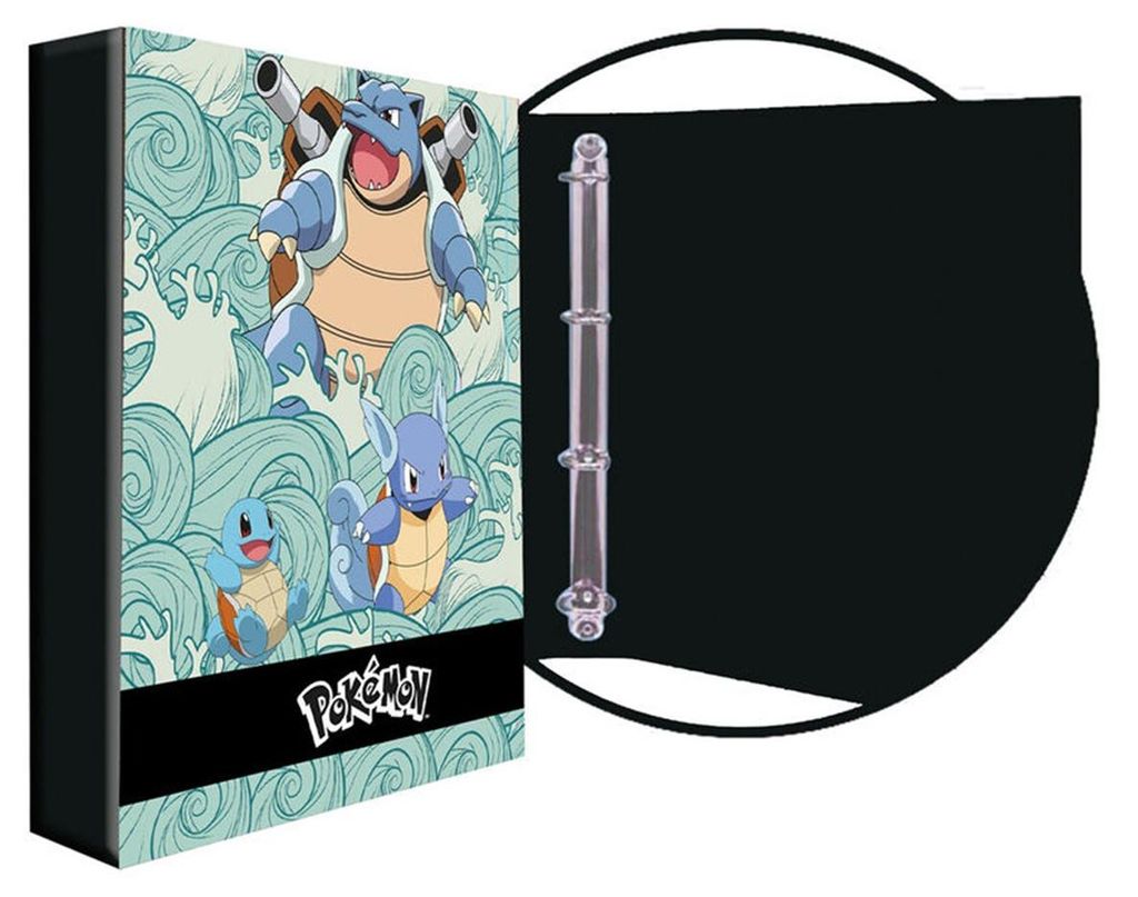 Pokemon Squirtle Evolution A4 Ordner Ringe Produktbild 