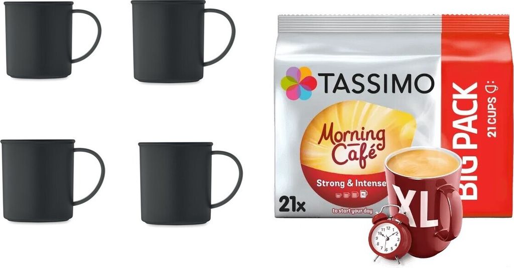 Tassimo Morning Café Big Pack | 21 XL, Kaffeekapseln