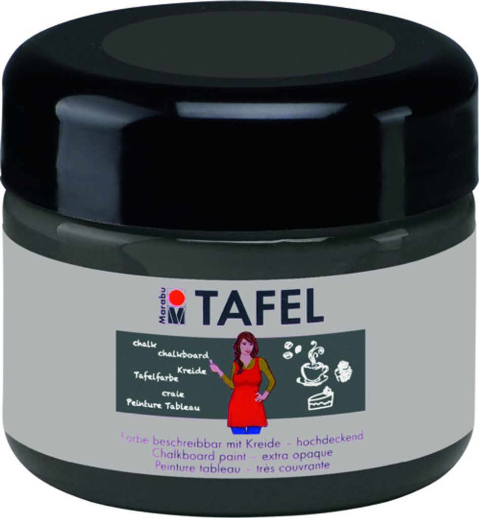 Marabu Tafelfarbe Colour your dreams, graphit, 225 ml Produktbild 