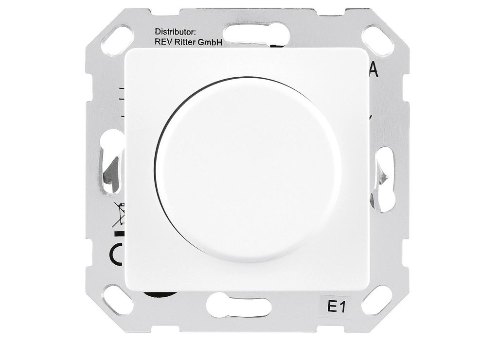 REV PrimaLuxe LED-Dimmer -Helligkeitsregler 300 W weiß Produktbild 