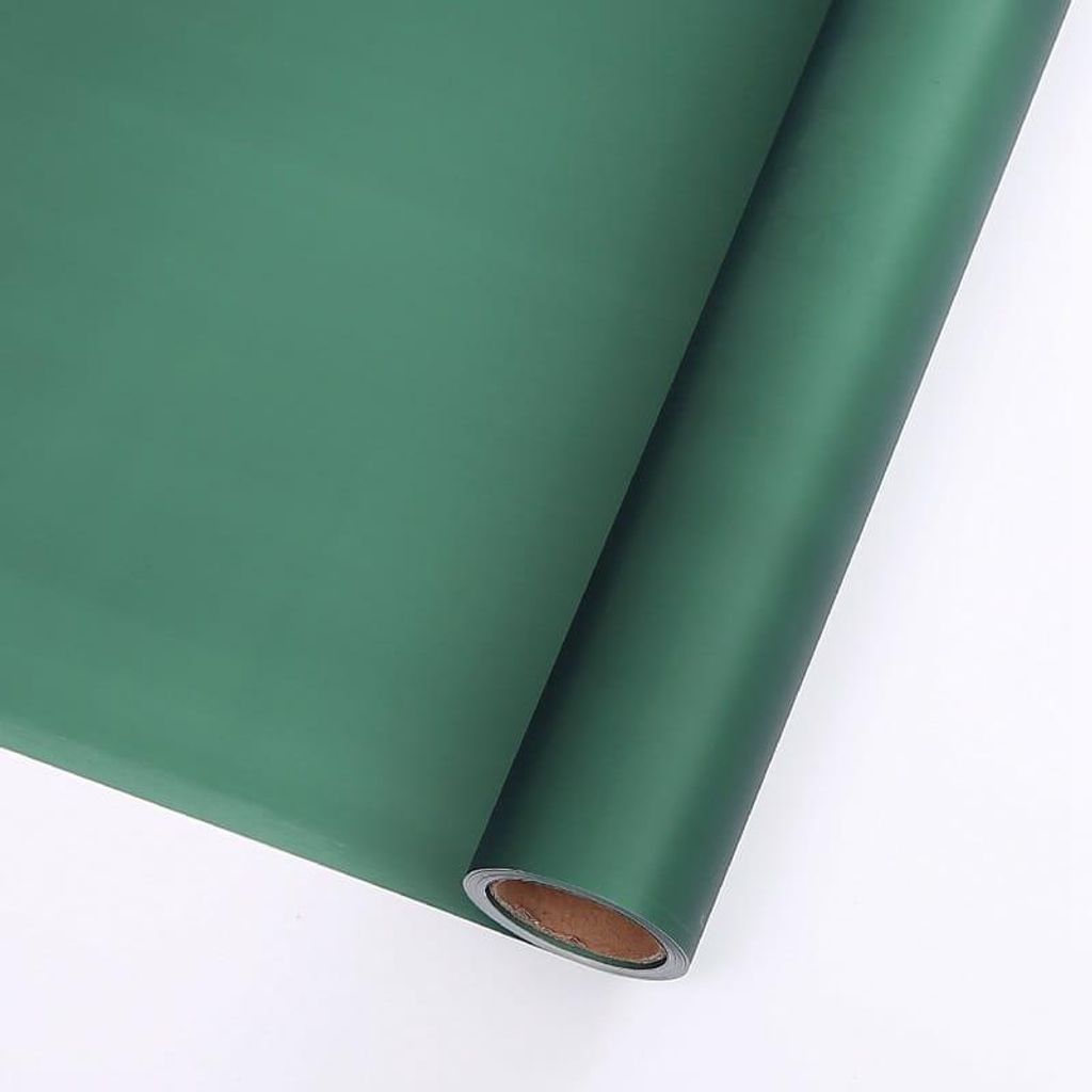 Floristische Folie - "Elegant" Grün - Rolle 58cm x 10m