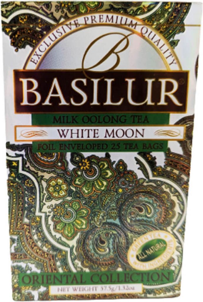 Basilur Milk Oolong Tea White Moon 25 čajových sáčků Obrázek produktu 