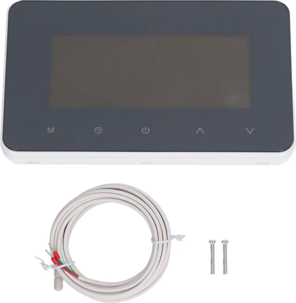 Régulateur thermique programmable avec sonde NTC et écran tactile LCD