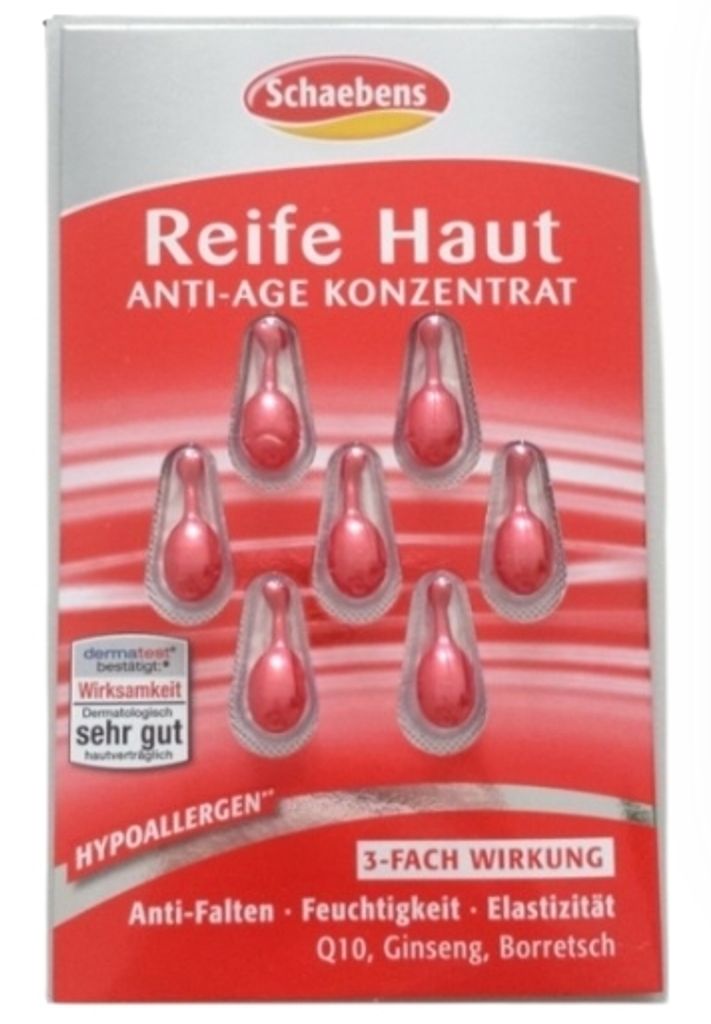 Schaebens Concentré pour peaux matures, paquet de 7 Image du produit 