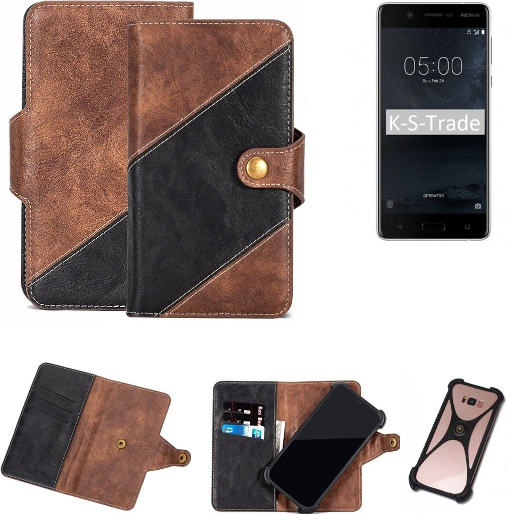 K-S-Trade Handy Hülle Schutz Hülle Schutzhülle Bookstyle Produktbild 