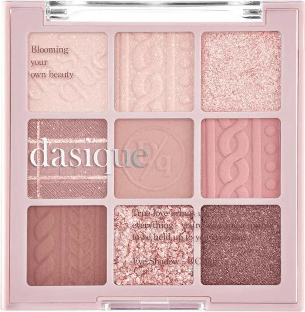 Dasique Shadow Palette #16 Violet Knit 8,7 g - una palette di ombretti viola-marroni