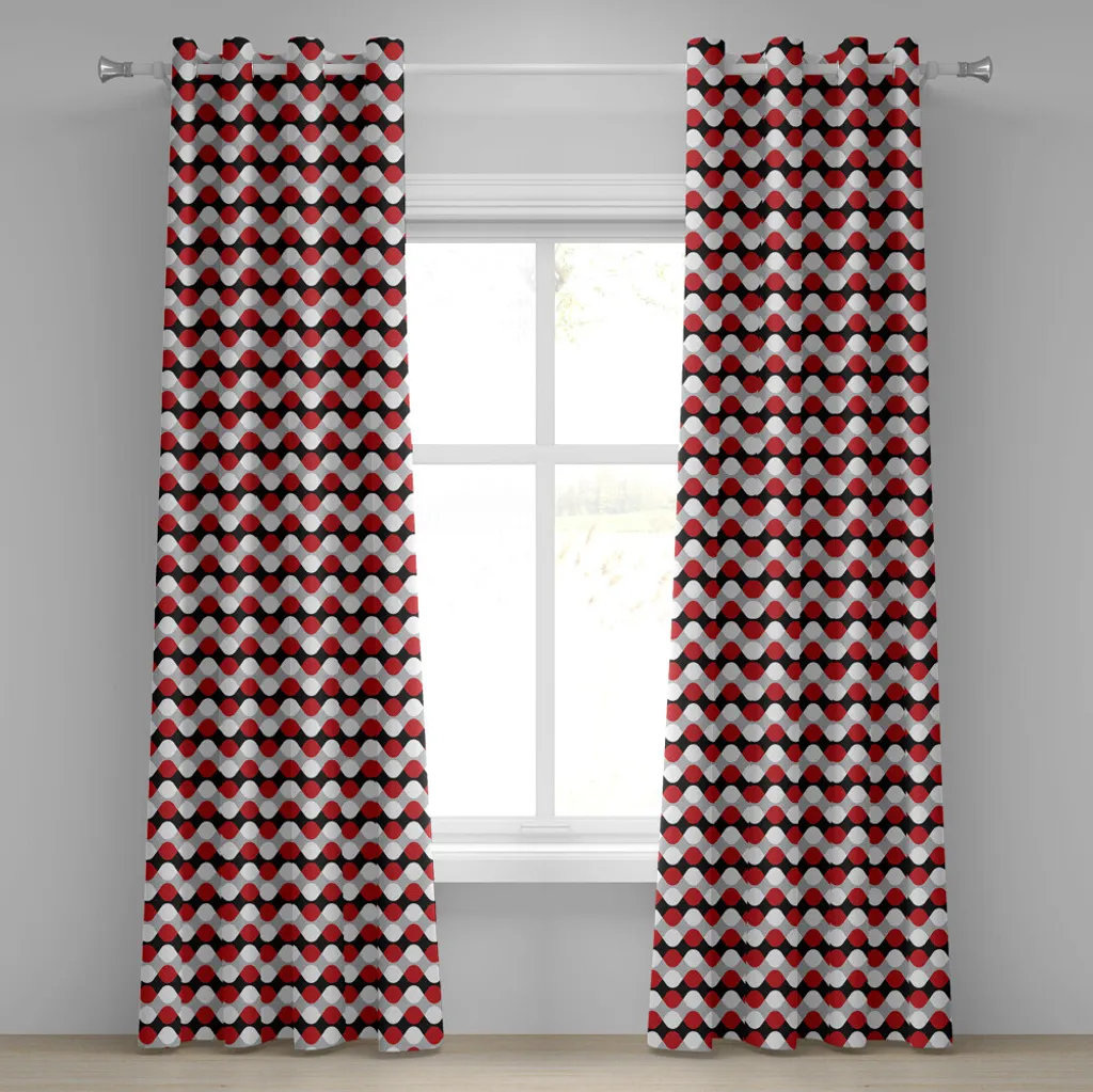 Rideau de salon moderne 280x175 cm pour décoration intérieure colorée