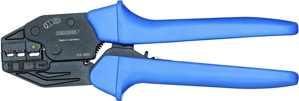 GEDORE 8155 Crimp-Zange für isolierte Verbinder, 2836823
