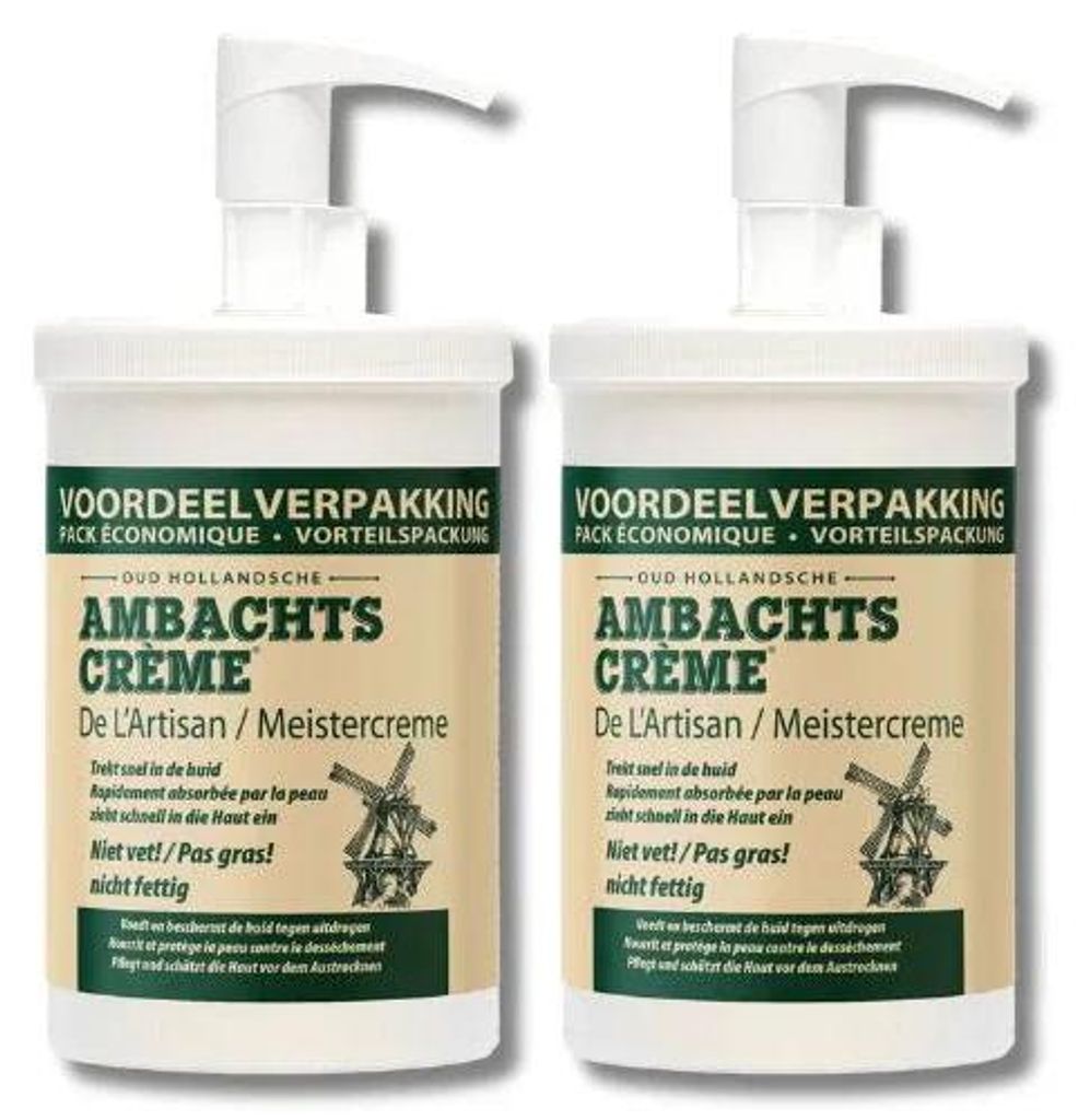 Handgefertigte Cremepumpe – 1000 ml – 2 Stück Produktbild 