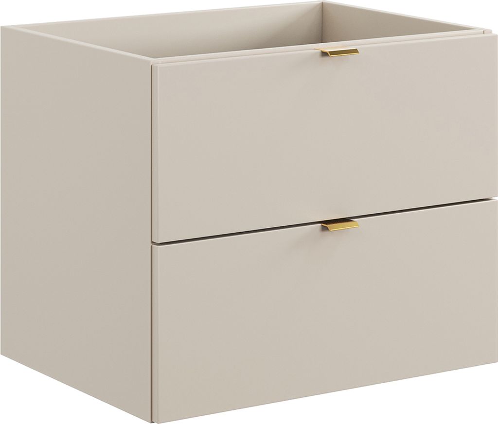 Waschtischunterschrank 60 cm in kaschmir matt DURANGO-56 Produktbild 