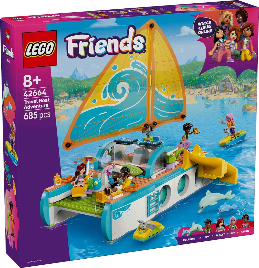 LEGO® Friends Aventure en bateau 42664 Image du produit 