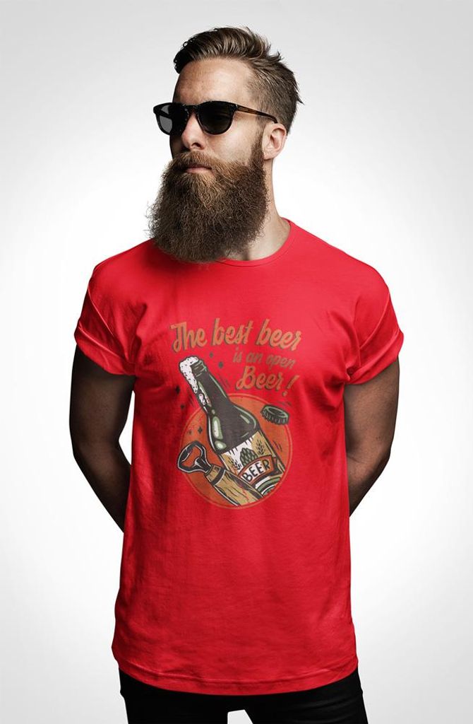 D&B Uni Polo ST00135 Beer Rot-Größe 3XL