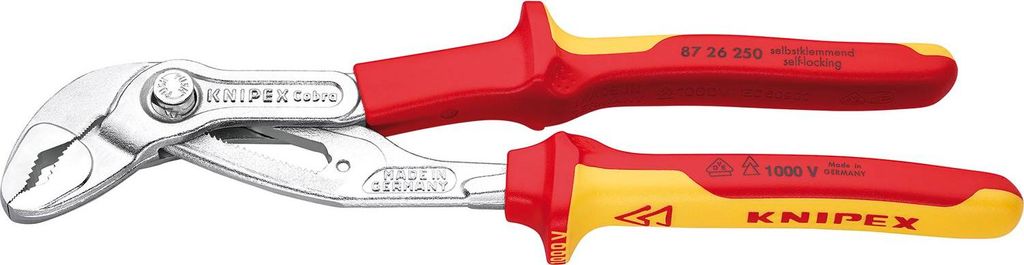 Wapuzange Cobra VDE 250 mm con impugnatura M.K. Knipex | Immagine del prodotto 