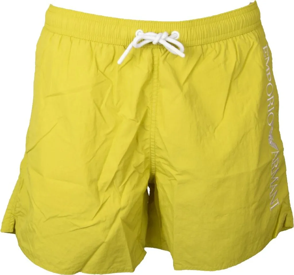 Maillot de Bain Homme Emporio Armani Short de Plage avec Cordon de Serrage