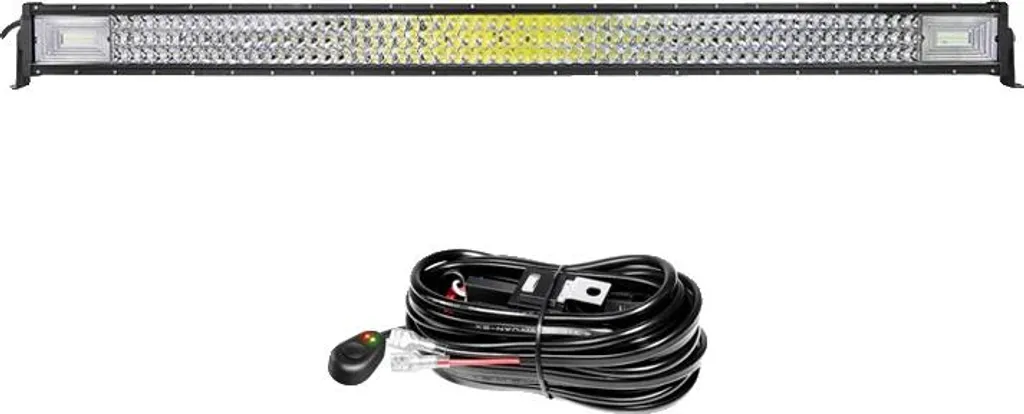 Barre lumineuse LED 52 pouces 120W avec faisceau combiné puissant