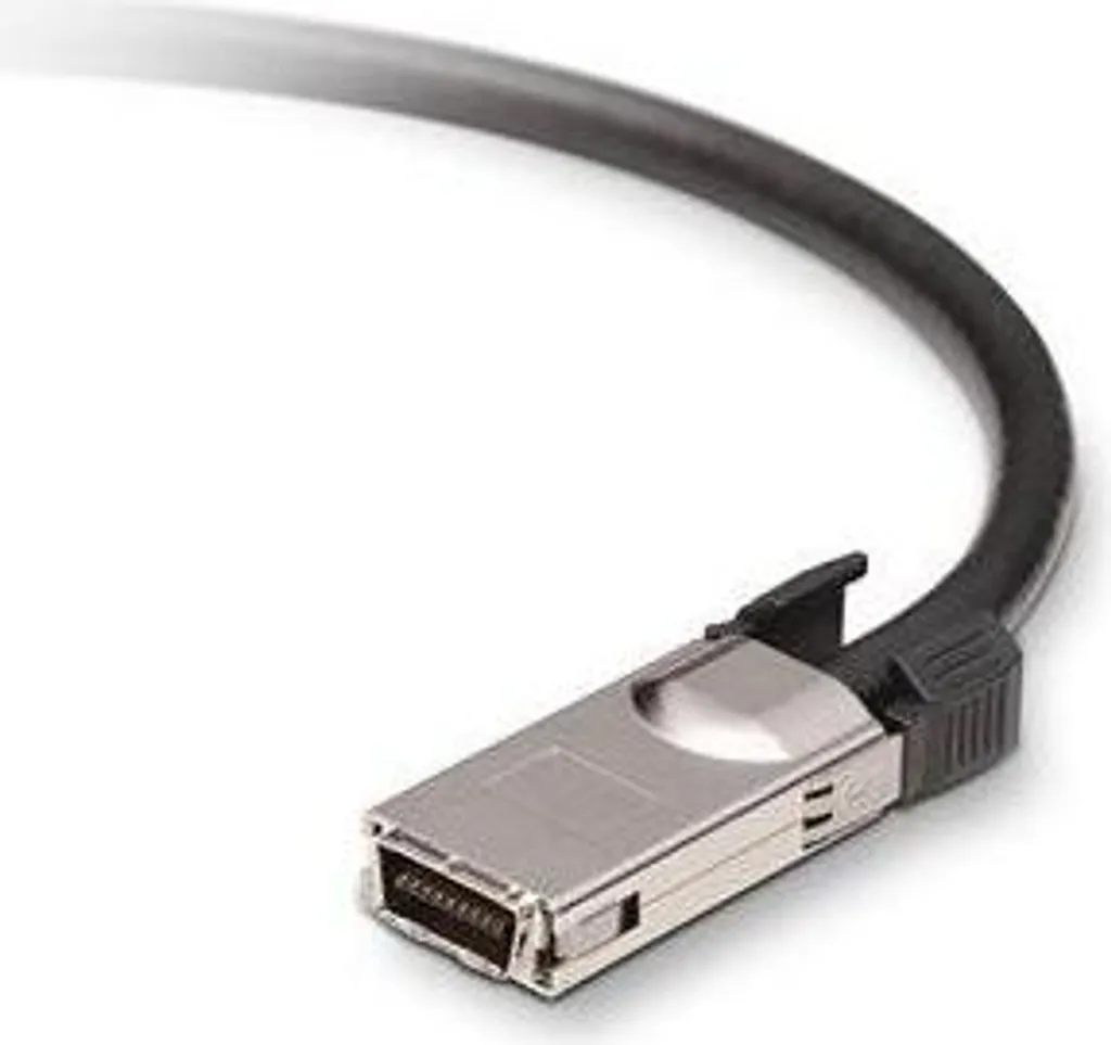 Câble InfiniBand CX4 HPE X230 50cm Noir Haute Vitesse et Faible Latence