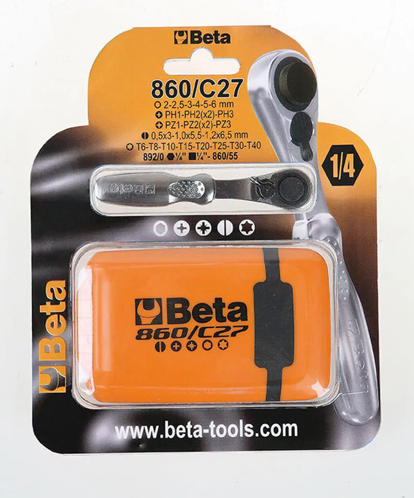 Solution de vissage compacte Beta 860/C27 pour accès difficiles 27 pcs - 6