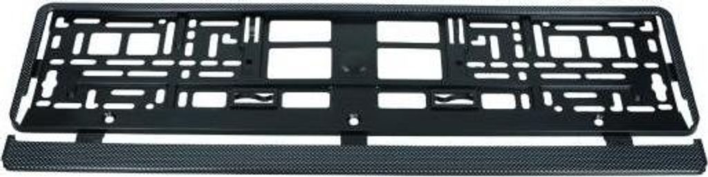 UTAL INTENSE Kennzeichenhalter carbon Productafbeelding 