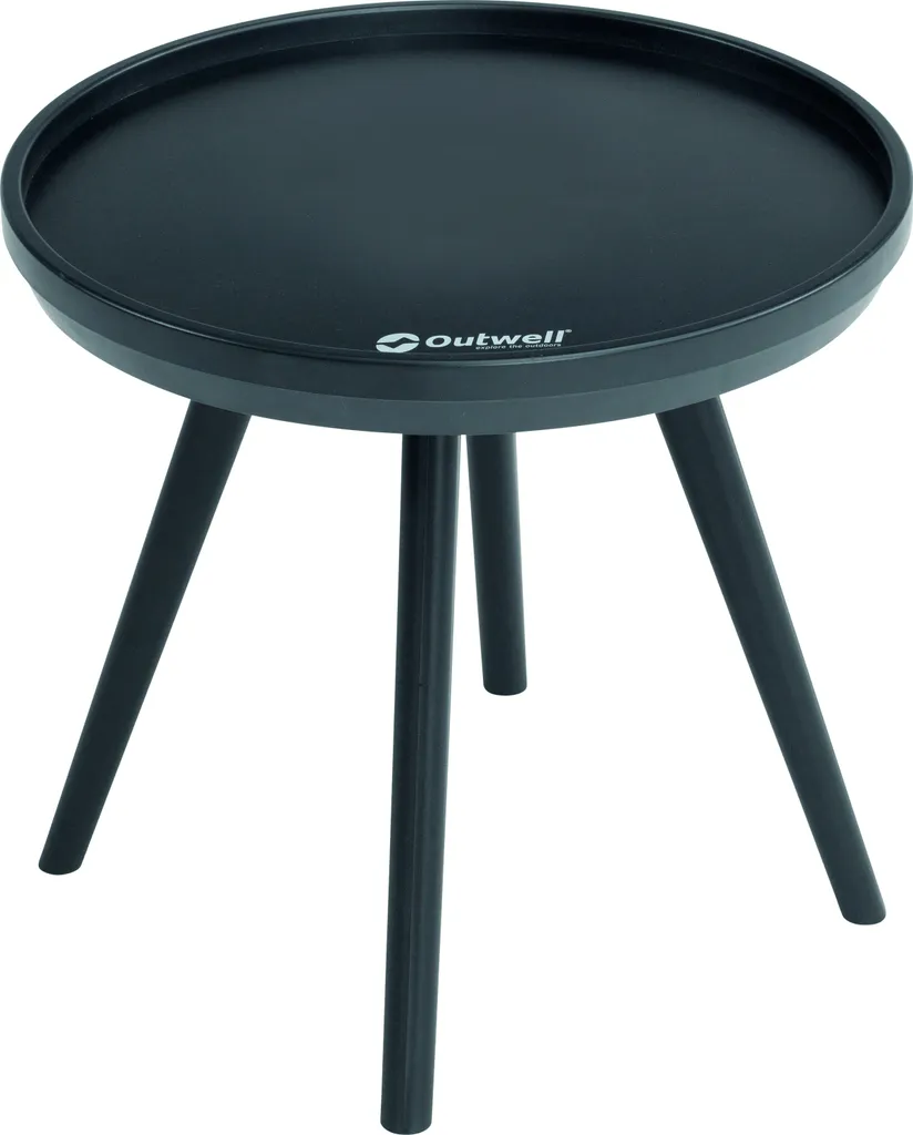 Outwell Brim Coffee Table Schwarz - Table Basse de Camping Noire Robuste
