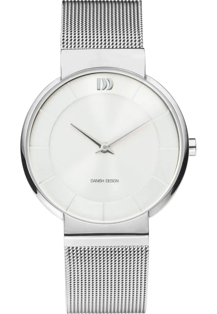 Montre analogique femme au design danois épuré en maille acier 3324612