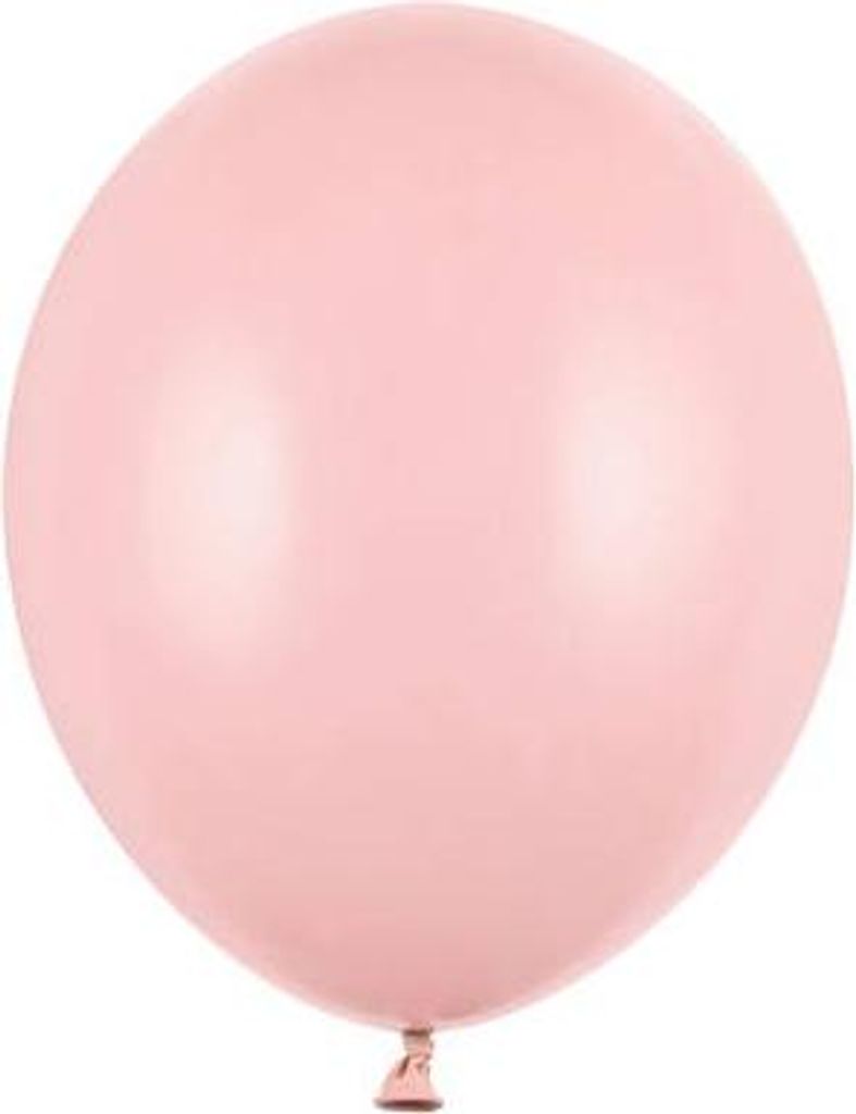 Balony lateksowe Strong Różowe, Pastel Pale Pink, 12cm, 100 Zdjęcie produktu 