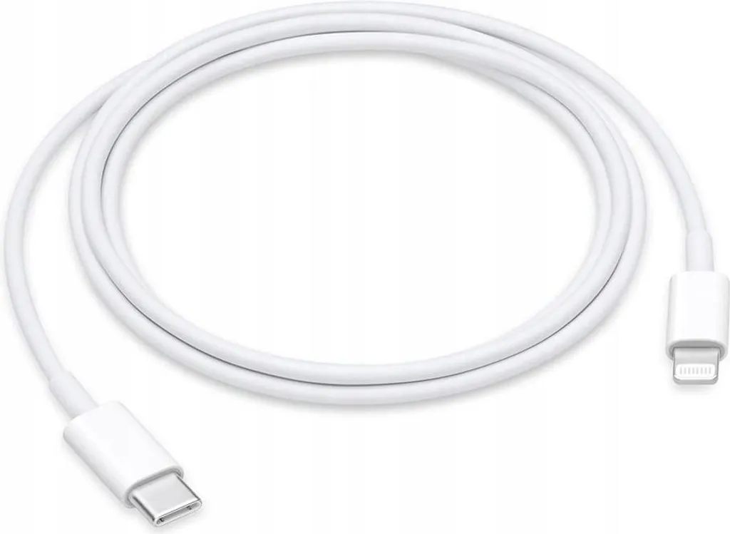 Câble de charge USB-C vers Lightning blanc 0,9m pour iPhone et iPad