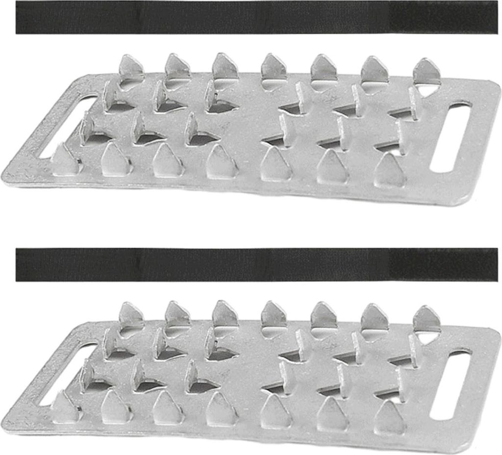 1 Paar Steigeisen mit 26 Zähnen und Eiskrallen, rutschfeste Überschuhe aus Edelstahl für Kletteraktivitäten im Freien im Schnee
