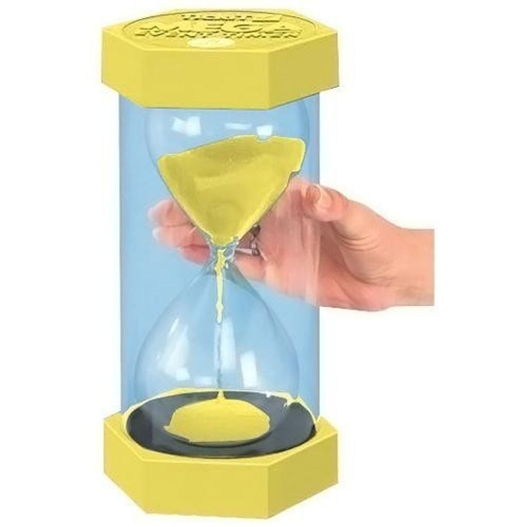 EDUPLAY 120-180 Giga Sanduhr 30cm - 45min, gelb