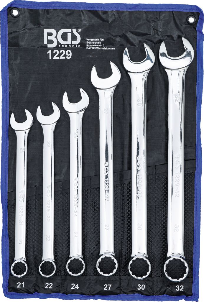 BGS technic Combination Spanner Set, 3,69 kg Obrázek produktu 