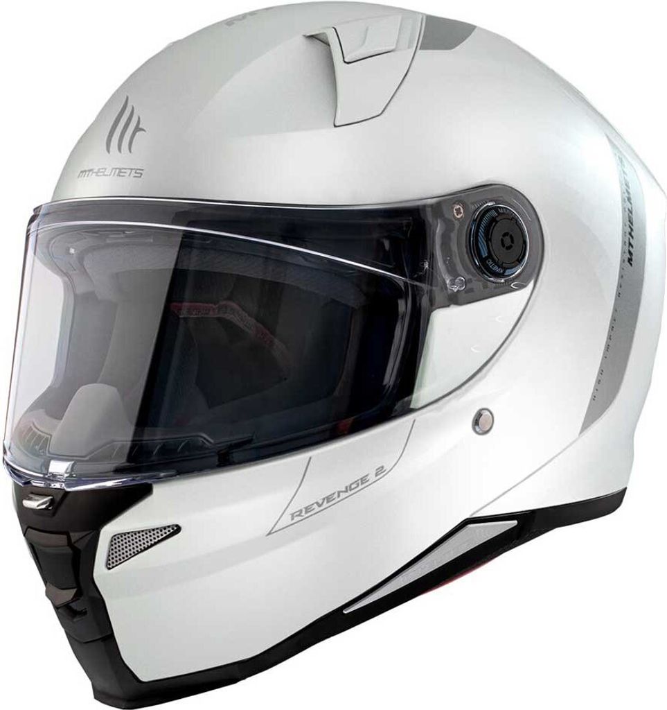 Mt Helmets Revenge 2 S Integralhelm Weiß XL Weiß XL