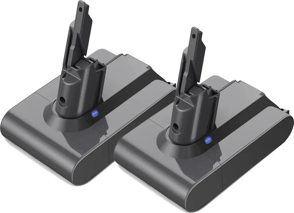 Batterie V7 compatible Dyson pour grand nettoyage 6000mAh lot de 2