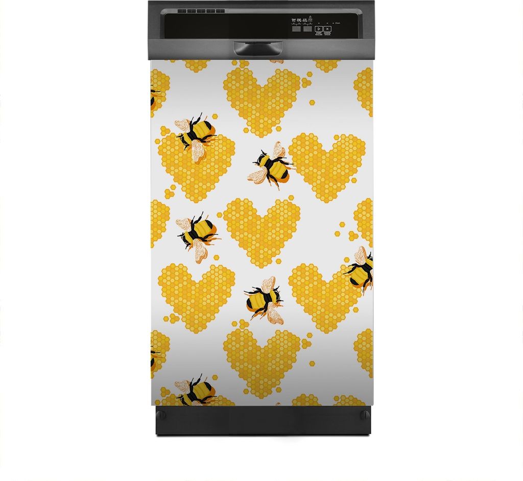 Aufkleber sticker 45x70 cm Dekorative folie Spülmaschine - Honeycomb und Schlafanzug
