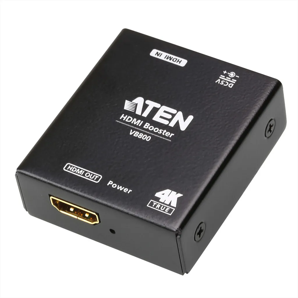 Booster HDMI 4K Aten VB800 avec Amplification de Signal Actif Intégrée
