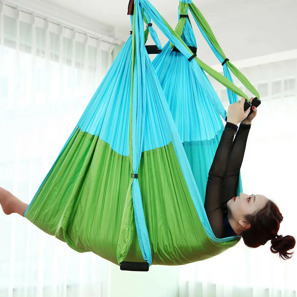 Hamac Yoga Aérien : Fin au Mal de Dos avec ce Kit Inversion Complet Set - 6