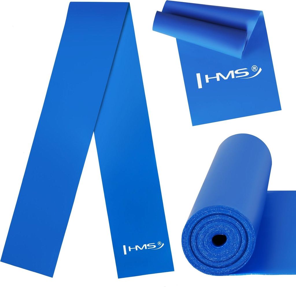 Fitness-Widerstandsband, Blau, 1200 x 120 x 0,4 mm