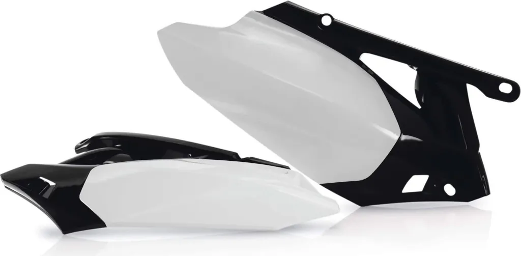 Plaques latérales de protection moto cross ACERBIS pour YAMAHA YZ 450 F noir