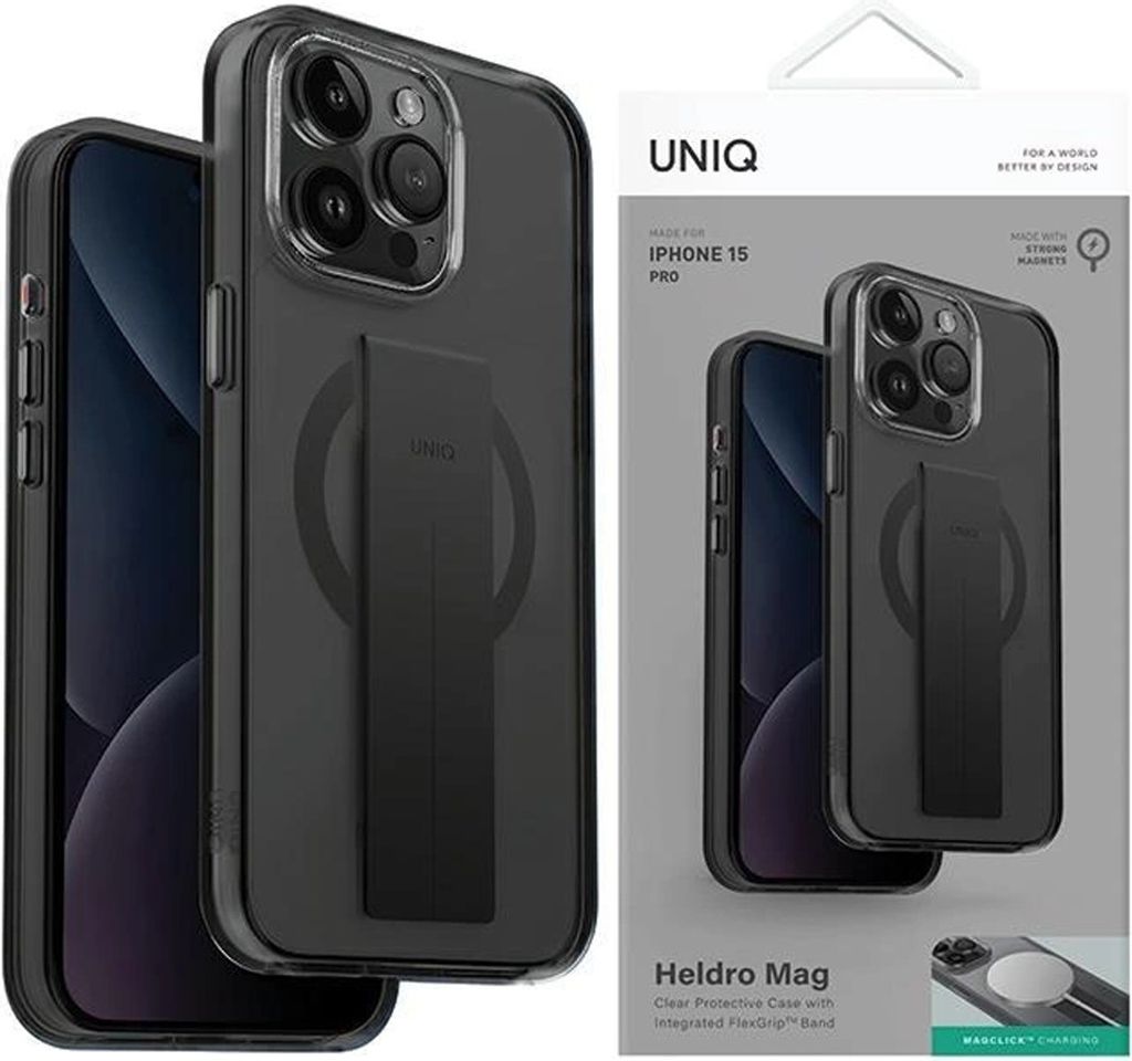 Etui Uniq Heldro Mag Magclick Charging Na Iphone 15 Pro - Zdjęcie produktu 