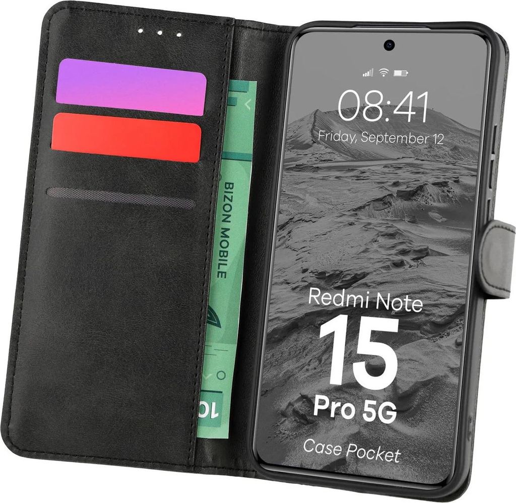 Handyhülle mit Klappe für Xiaomi Redmi Note 15 Pro 5G, Produktbild 