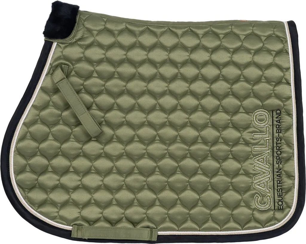 Cavallo HEATHER Schabracke foglia verde Horsefashion 2022, Größe:DR - 1