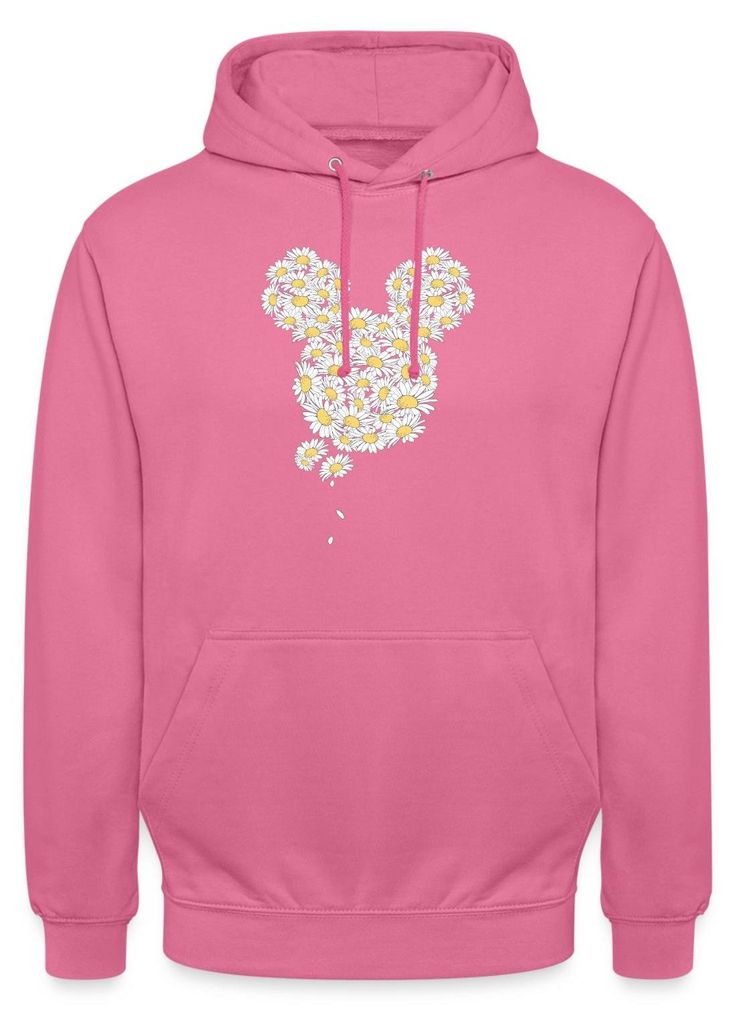 Mickey & Minnie Mickey Mouse Gänseblümchen Uni Hoodie, XXL, Produktbild 