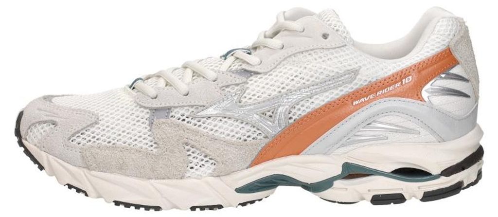 Mizuno Wave Rider 10 Premium Sneakers Laag - Wit - Maat 44
