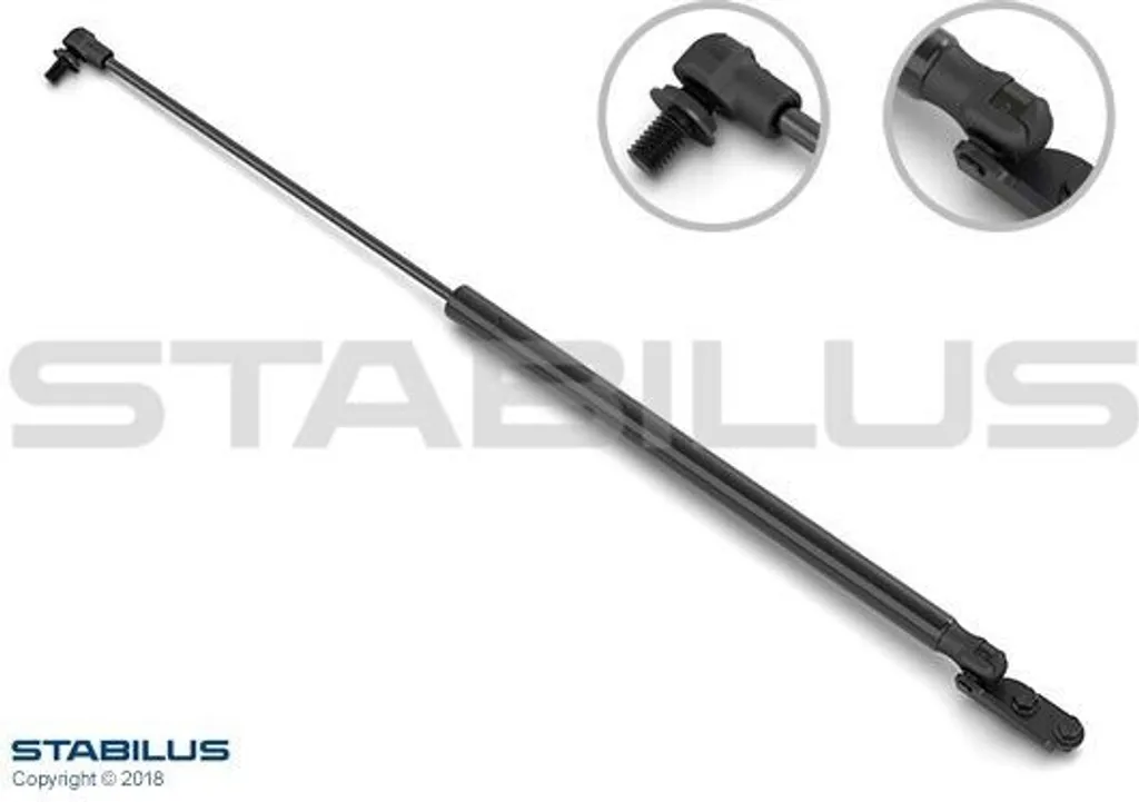 Réparer hayon tombant Mazda 323 BA avec amortisseur Stabilus 590333