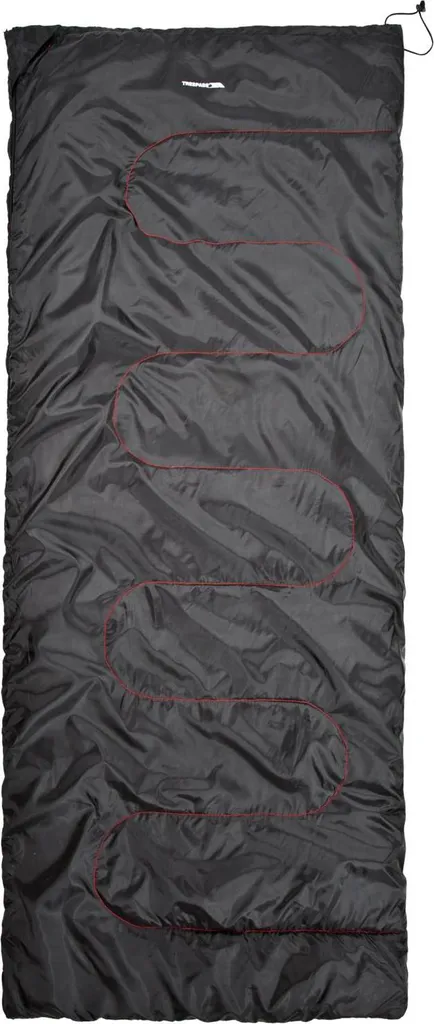 Sac de couchage rectangulaire Trespass Envelop Noir pour Camping