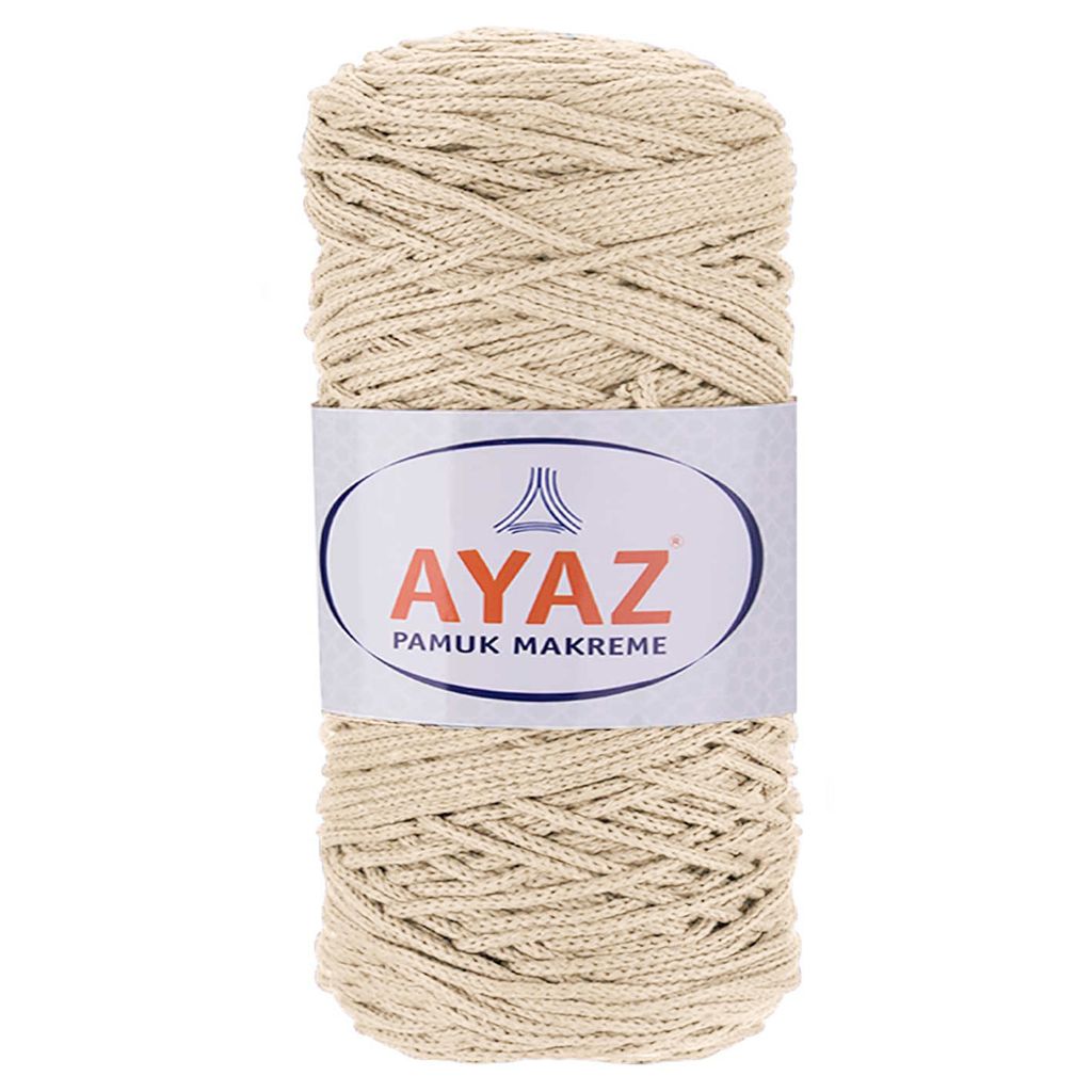 Makramegarn 250g Pamuk – Baumwoll Strickgarn & Häkelgarn – weiches Garn für Makramee, Stricken, Häkeln & DIY Projekte – Farbwahl, Farbe:21...