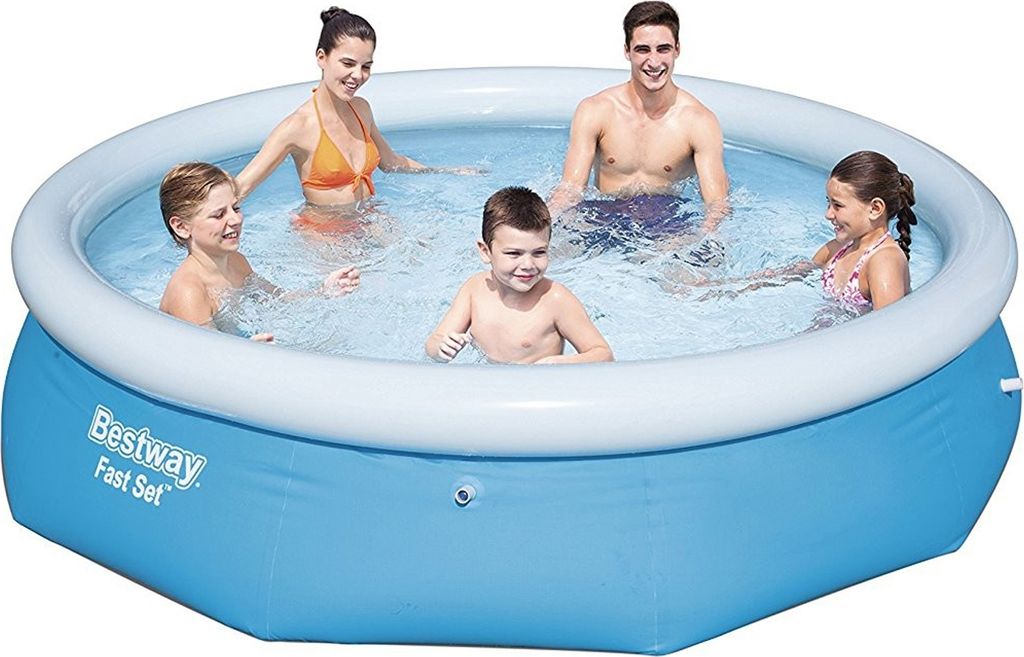 Bestway Fast Set Aufblasbarer Swimmingpool Rund 305x76 cm Produktbild 8