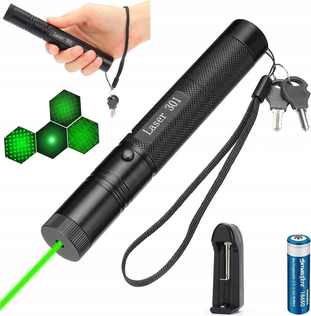 POWERFUL GREEN LASER GUIDE PERFECT FOR PRESENTATION SUPER Zdjęcie produktu 