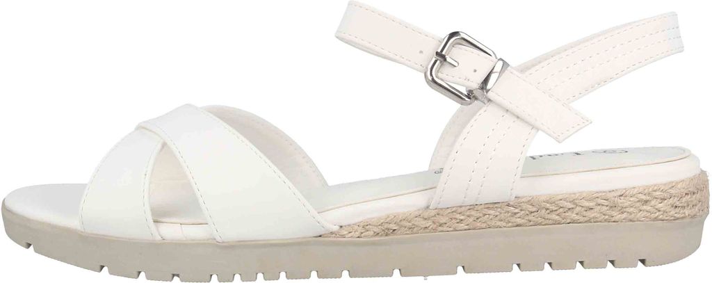 LadyPepp Sandalen in Übergrößen Weiß 2TT1061001 White Polyurethangroße Damenschuhe