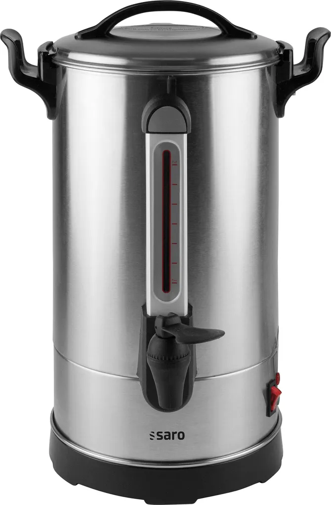 Saro Cappono 100 Macchina Caffè Filtro Professionale 10,8L Acciaio